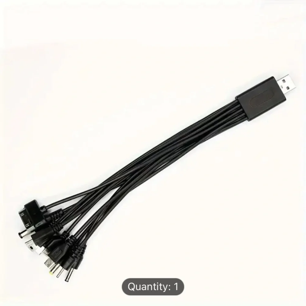 NEW High Quality Multifunctional Ten-in-one Data Cable USB To 10 Charging Heads